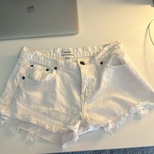 PISTOLA WHITE JEAN SHORTS